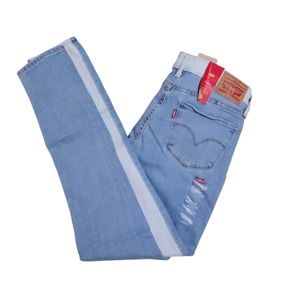 Levis 711 Skinny Levi's blue two tone 25 x 30 - Picture 2 of 6